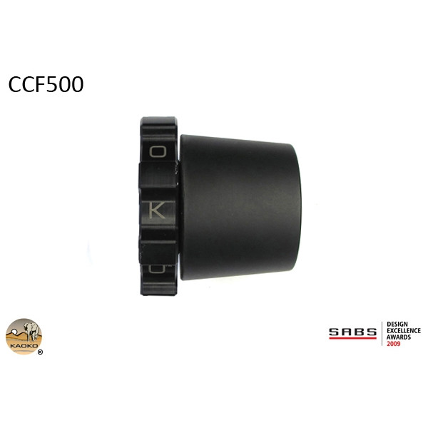 Kaoko Kaoko Throttle Stabilizer for BMW K1300S, K1300R, K1200S, K1200R, R1200S, R1200R (up to 2014), R1200RT (2010-), F700GS (2013-) without OEM Hand Guards, F800GS (2013-) without OEM Hand Guards; also for F700GS & F800GS (2013-)